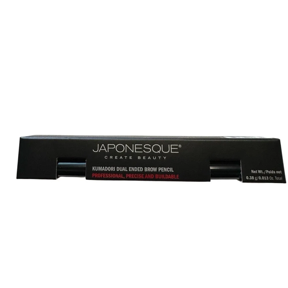 Japonesque Kumadori Dual Ended Brow Pencil Shade Medium / Dark Japanese Beauty